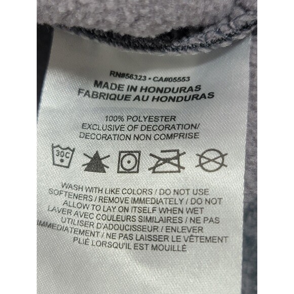 Nike Dri-FIT Hoodie Mens Small Gray Standard Fit Pullover Zip Pocket CU6214-071 - Picture 8 of 13